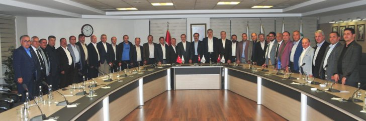 Yönetim ve Meclis Başkanlarımız Konya-Karaman ve Konya ilce oda borsaları istişare toplantısında