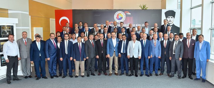 İç Anadolu Bölgesi Oda/Borsa Başkanları TOBB’da Buluştu